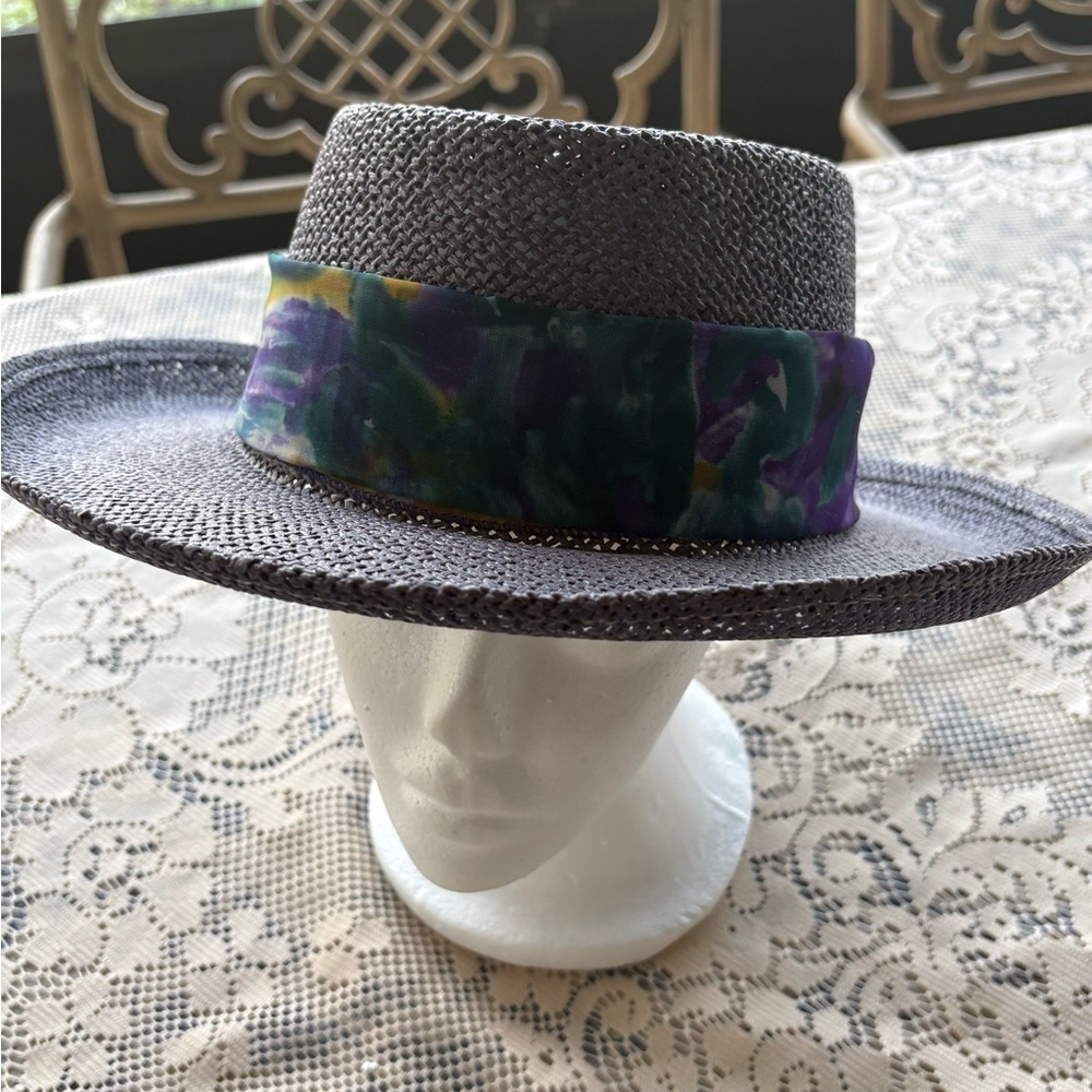 Cushe Navy and Tan Sun Hat